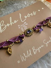 Load image into Gallery viewer, Amethyst Anklet