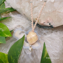 Load image into Gallery viewer, Yellow Calcite Necklace