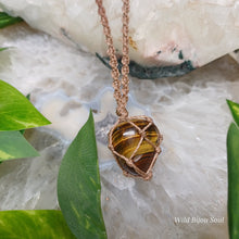 Load image into Gallery viewer, Tigers Eye Necklace