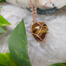 Load image into Gallery viewer, Tigers Eye Necklace