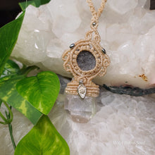Load image into Gallery viewer, Amethyst & Clear Quartz Necklace