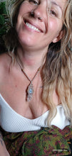 Load image into Gallery viewer, Moonstone & Clear Quartz Necklace