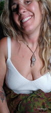 Load image into Gallery viewer, Moonstone & Clear Quartz Necklace