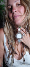 Load image into Gallery viewer, Shiva Shell and Moonstone Necklace