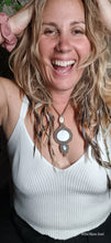 Load image into Gallery viewer, Shiva Shell and Moonstone Necklace