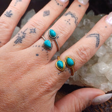 Load image into Gallery viewer, Turquoise Wrap ring