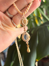 Load image into Gallery viewer, Rutile Quartz and Kyanite necklace