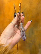Load image into Gallery viewer, Amethyst Crystal tooth necklace