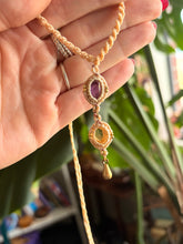 Load image into Gallery viewer, Kyanite and Citrine necklace