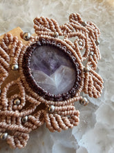 Load image into Gallery viewer, Chevron amethyst bracelet