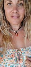 Load image into Gallery viewer, Carnelian Arrowhead necklace
