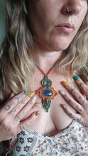 Load image into Gallery viewer, Solar Fire ~ Mystic Merlanite•Labradorite•Carnelian