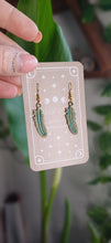 Load image into Gallery viewer, Boho Feather Earrings