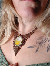 Load image into Gallery viewer, Bumble Bee Jasper Necklace