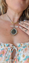 Load image into Gallery viewer, Ammonite & Lemurian Necklace