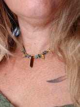 Load image into Gallery viewer, Smokey Quartz & Apatite Necklace