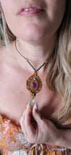 Load image into Gallery viewer, Amethyst & Lemurian Quartz