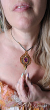 Load image into Gallery viewer, Amethyst & Lemurian Quartz