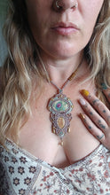 Load image into Gallery viewer, Bohemian Heart ~ Ruby in Fushite and Coral