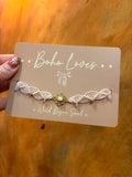 Moonstone Anklet