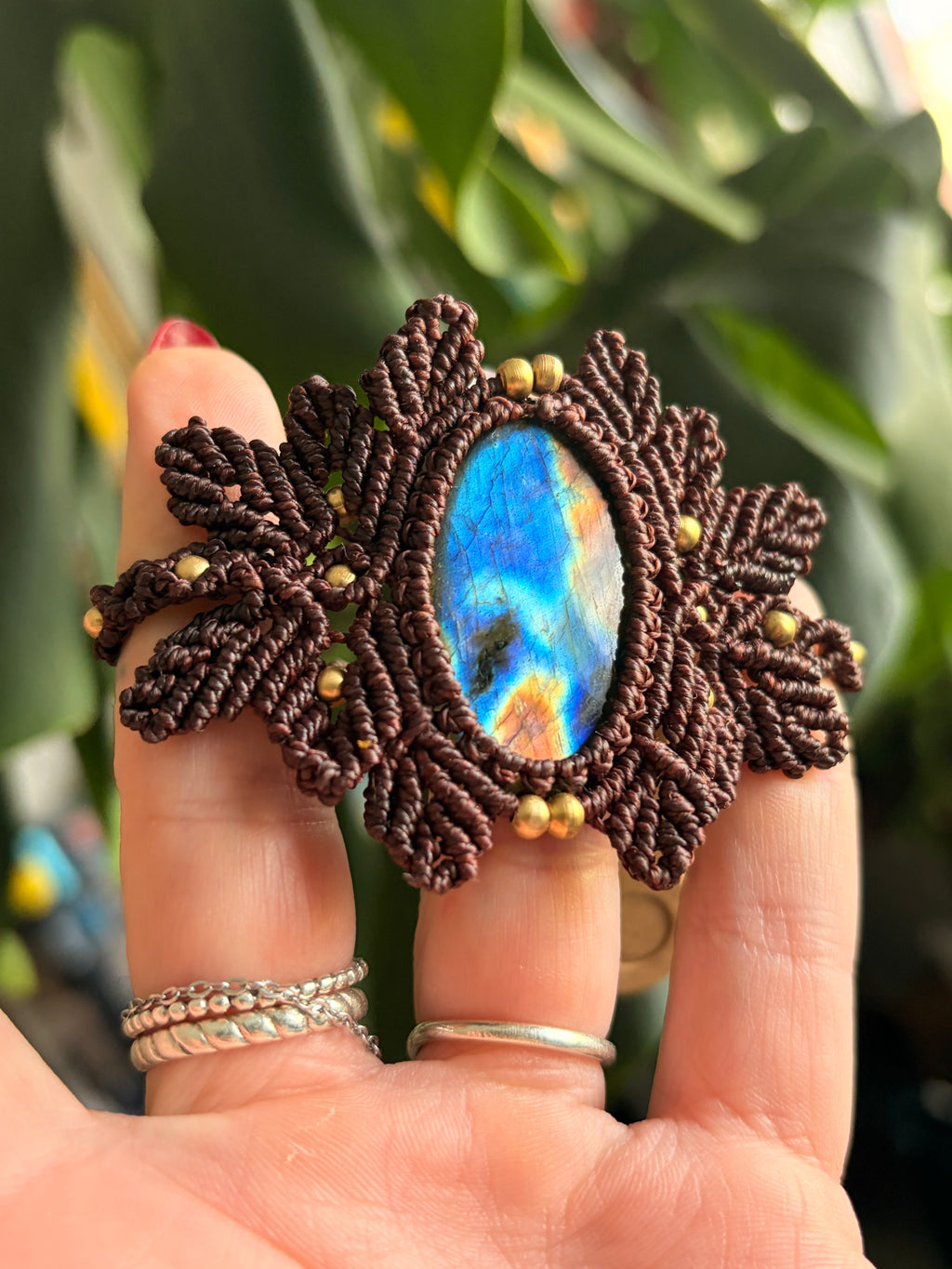 Labradorite bracelet