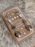 Celestial Rose Quartz earrings