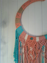 Load image into Gallery viewer, Amazonite Moon Wall Hanging
