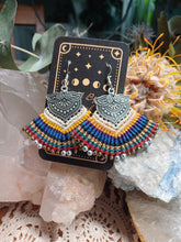 Load image into Gallery viewer, Macrame Egyptian Earrings
