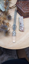 Load image into Gallery viewer, Handmade Clear Quartz Point Necklace
