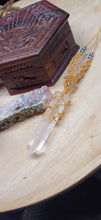 Load image into Gallery viewer, Handmade Clear Quartz Point Necklace

