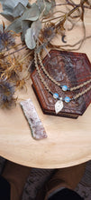 Load image into Gallery viewer, Handmade Double Layered Opalite Necklace
