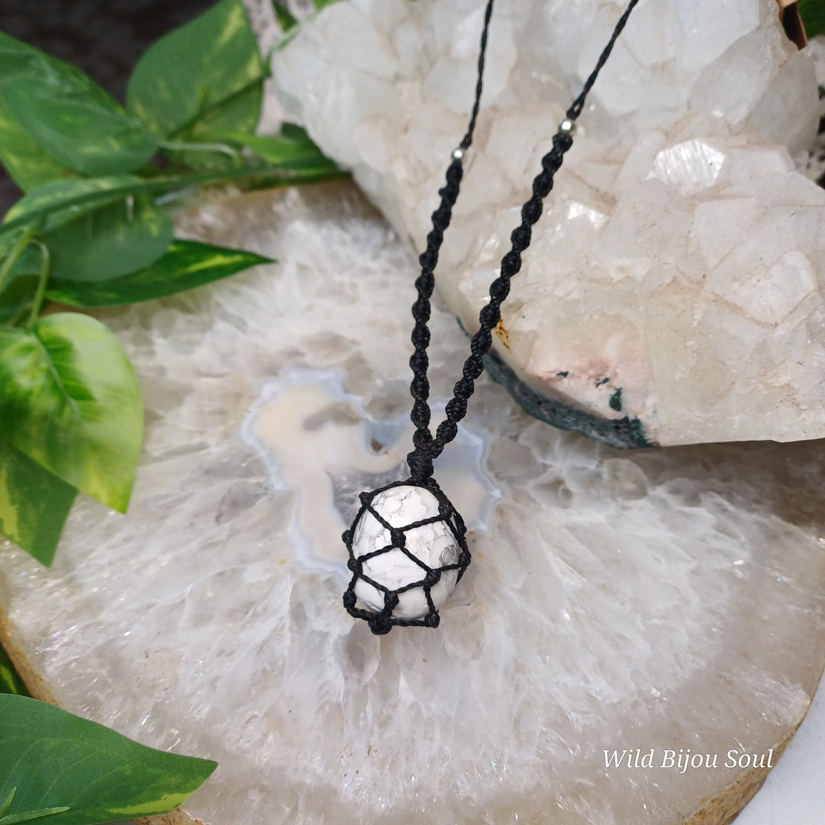 Howlite Necklace