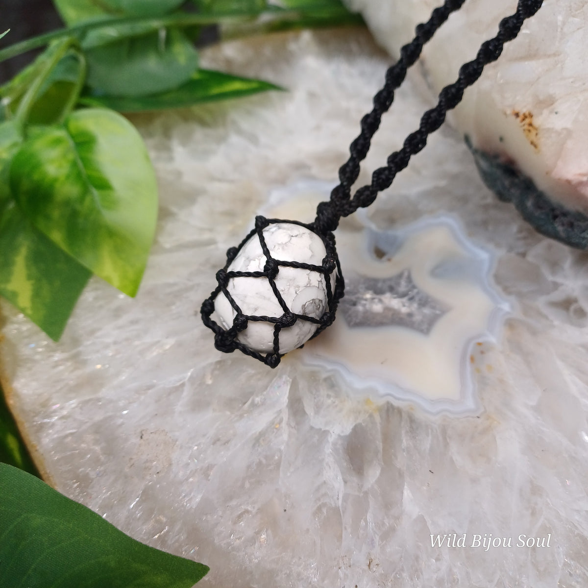 Howlite Necklace