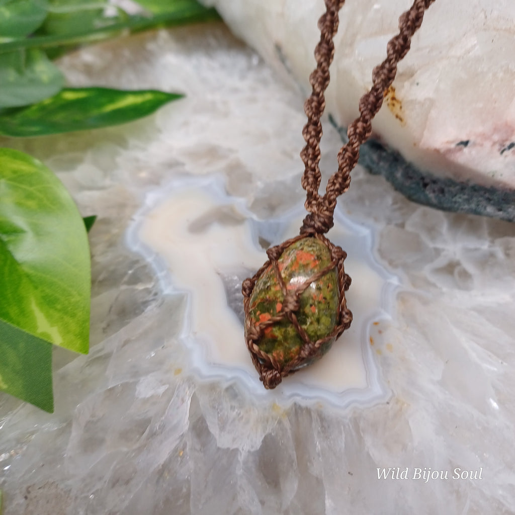 Unakite Necklace