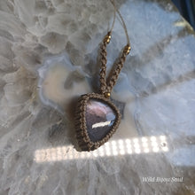 Load image into Gallery viewer, Purple Labradorite Necklace
