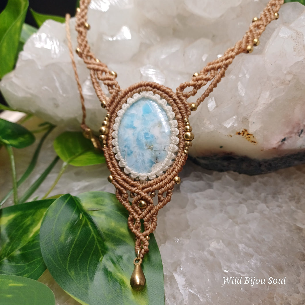 Larimar Necklace