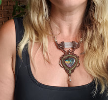 Load image into Gallery viewer, Unleash Your Power ~ Labradorite &amp; Clear Quartz

