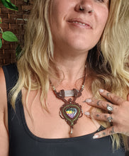 Load image into Gallery viewer, Unleash Your Power ~ Labradorite &amp; Clear Quartz
