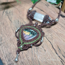 Load image into Gallery viewer, Unleash Your Power ~ Labradorite &amp; Clear Quartz
