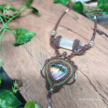 Load image into Gallery viewer, Unleash Your Power ~ Labradorite &amp; Clear Quartz
