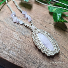 Load image into Gallery viewer, Awaken your heart ~ Kunzite Necklace
