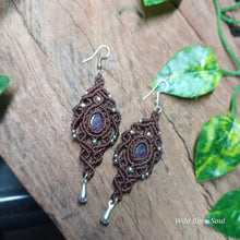 Load image into Gallery viewer, Elevate your spirit ~ Amethyst Earrings
