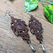 Load image into Gallery viewer, Elevate your spirit ~ Amethyst Earrings
