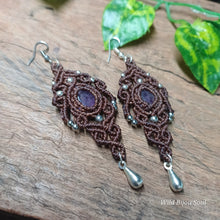 Load image into Gallery viewer, Elevate your spirit ~ Amethyst Earrings
