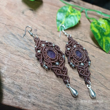Load image into Gallery viewer, Elevate your spirit ~ Amethyst Earrings
