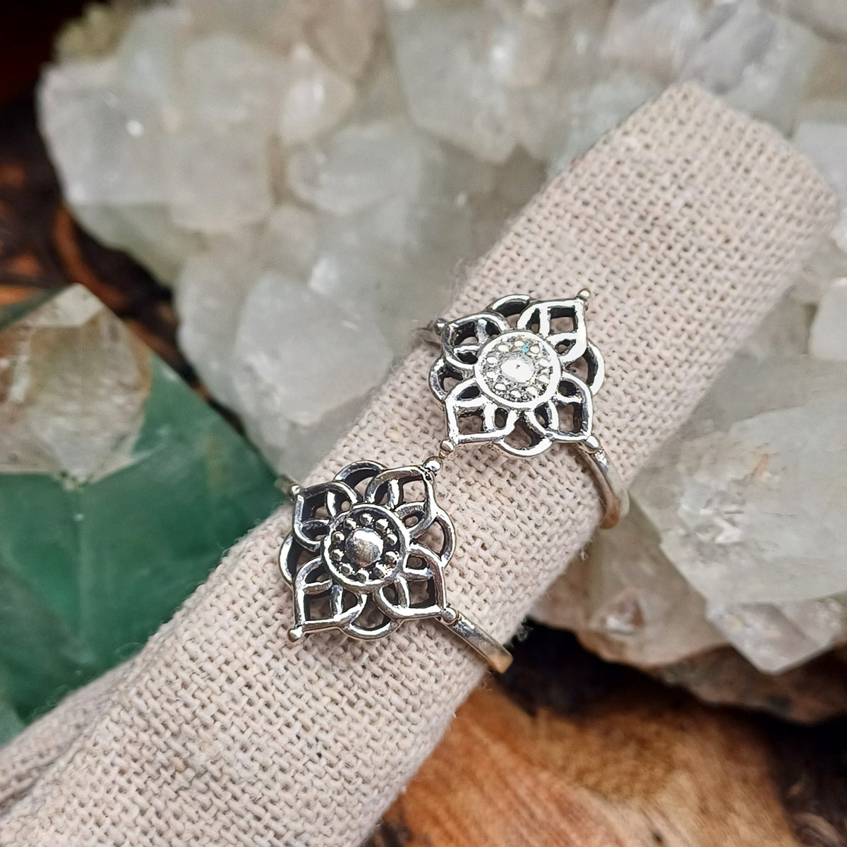 Flower Mandala Ring