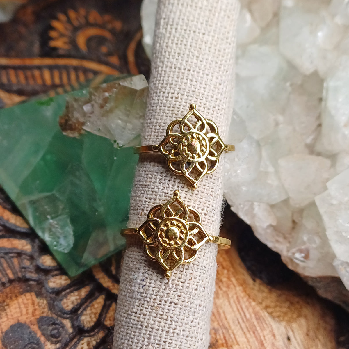 Flower Mandala Ring