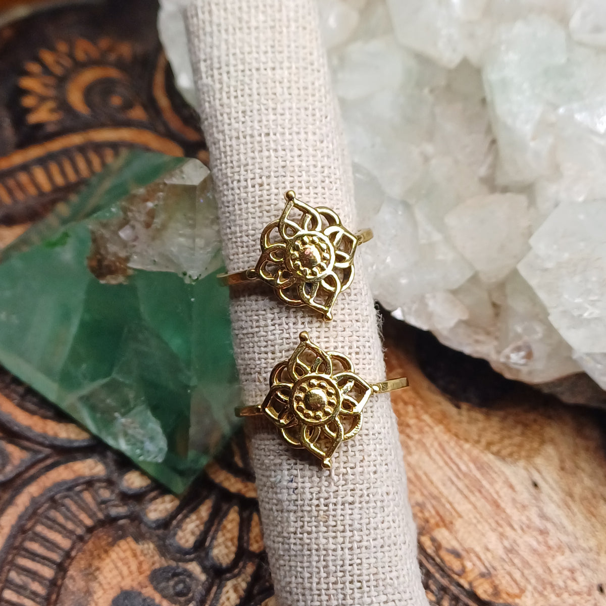 Flower Mandala Ring