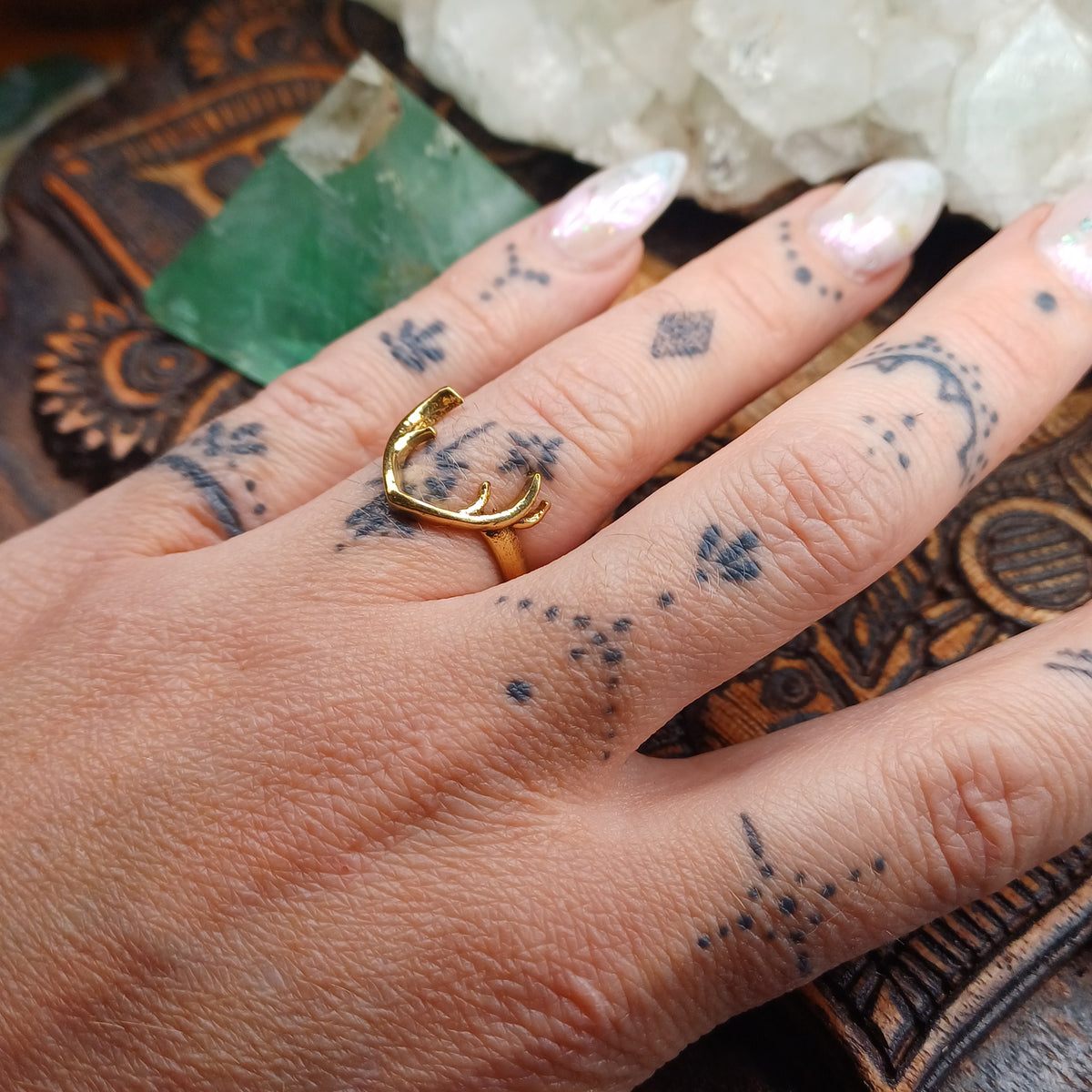 Antler Rings
