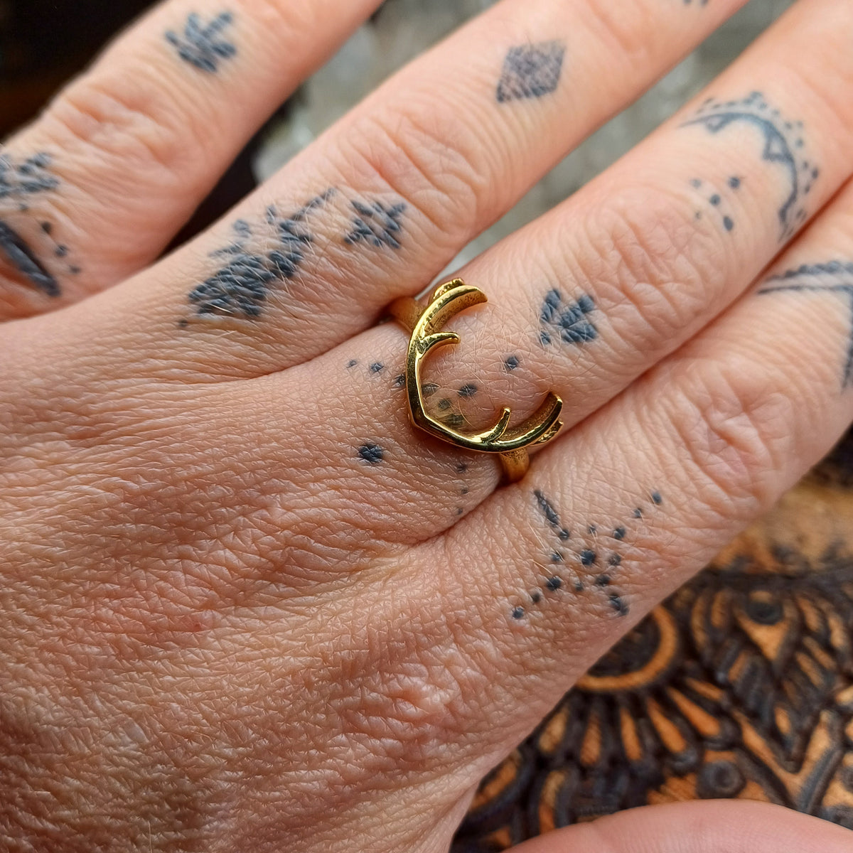 Antler Rings